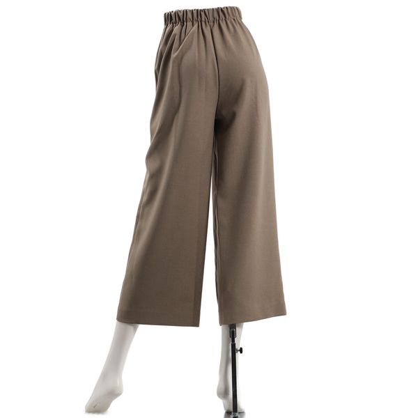 フロントボタンデザインワイドパンツ