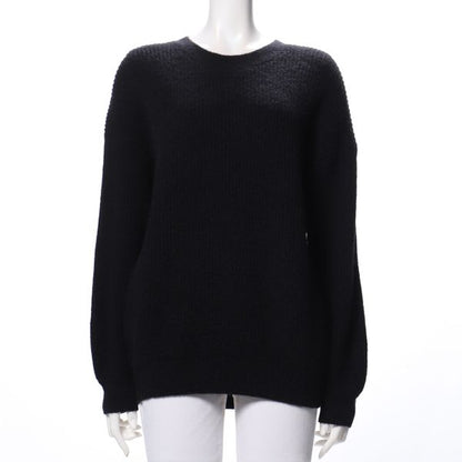 ボリュームスリーブクルーネックニット