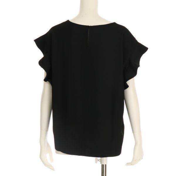 ラッフルスリーブブラウス