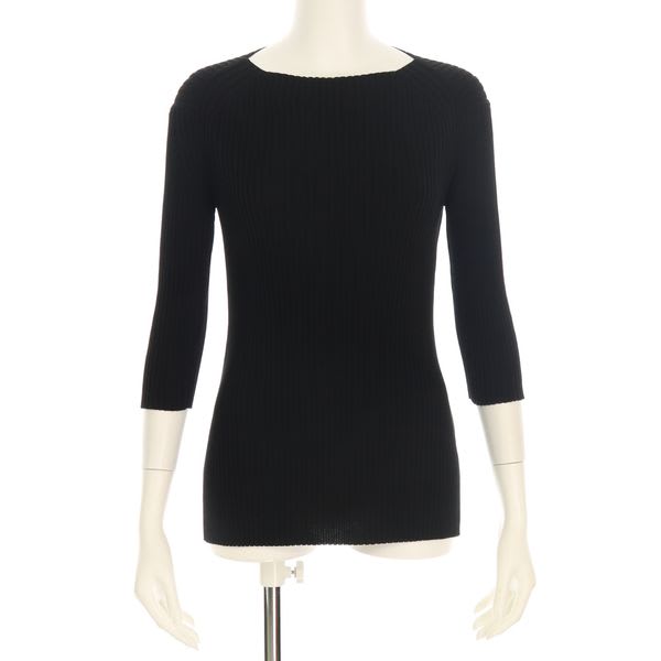 きれいめリブニットプルオーバー