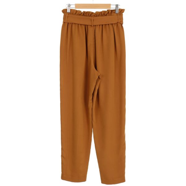 ラッピングウエストテーパードパンツ