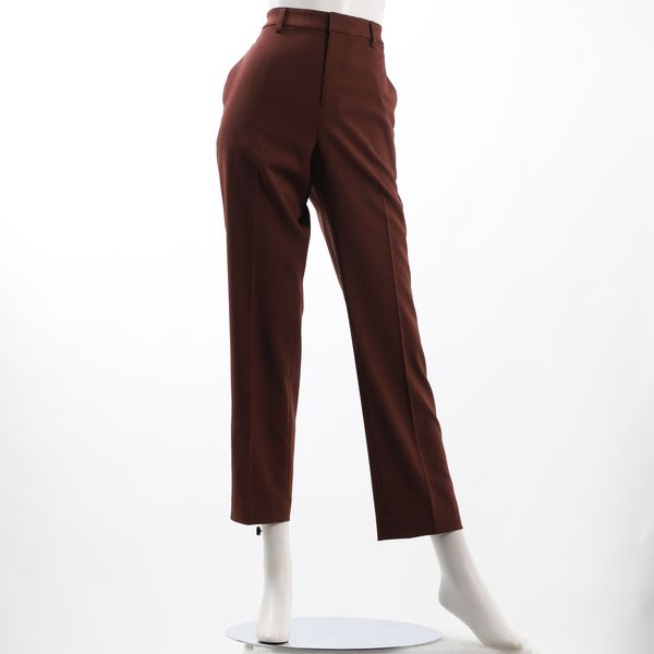 ポケット付きストレートパンツ