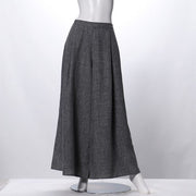 タック入りフレアパンツ