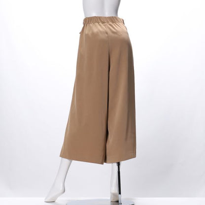 ラップスカート風フレアパンツ