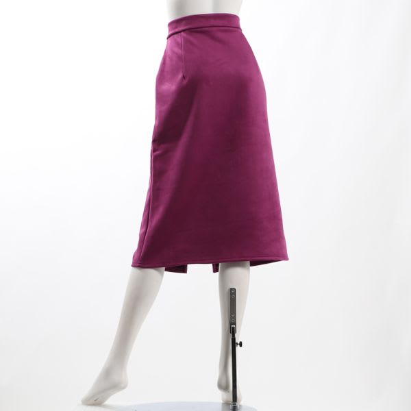 リングファスナーセミタイトスカート