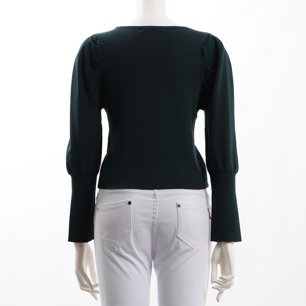 お袖ふんわりニット