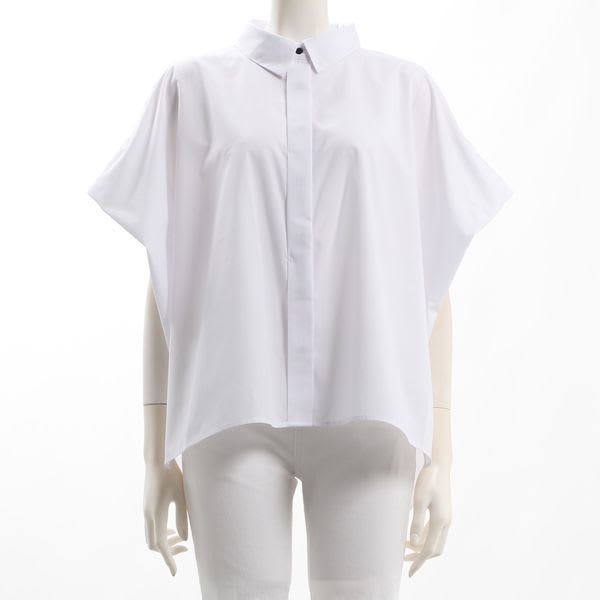 ゆったりシルエットドルマンスリーブシャツ