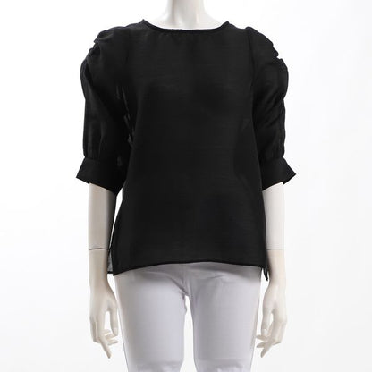 ふんわりお袖シアーブラウス