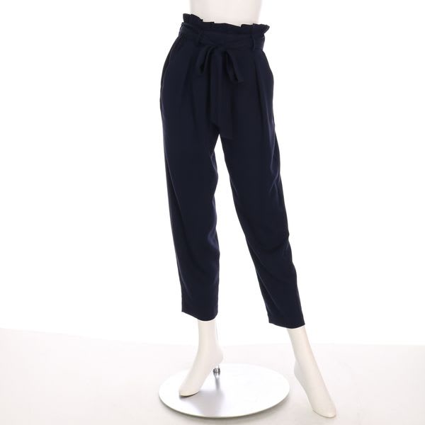 ラッピングウエストテーパードパンツ