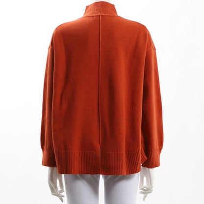 フロントタックバックスリットオーバーサイズニット