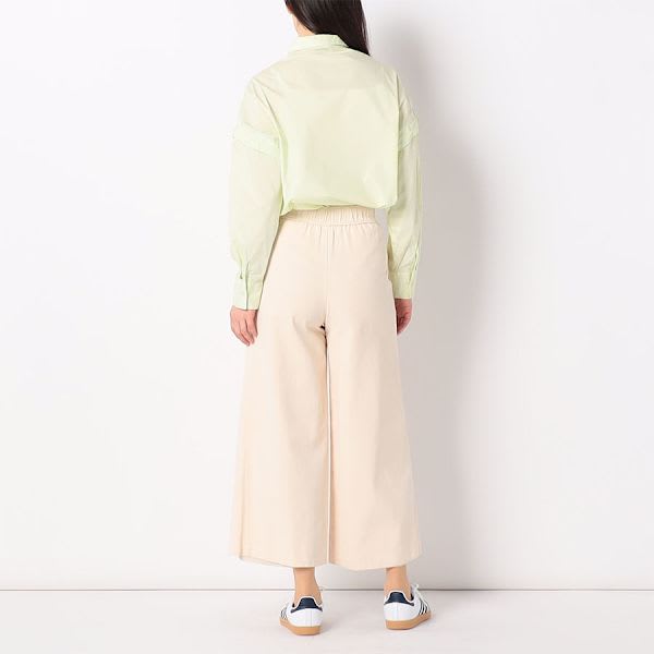 コットンシンプルワイドパンツ