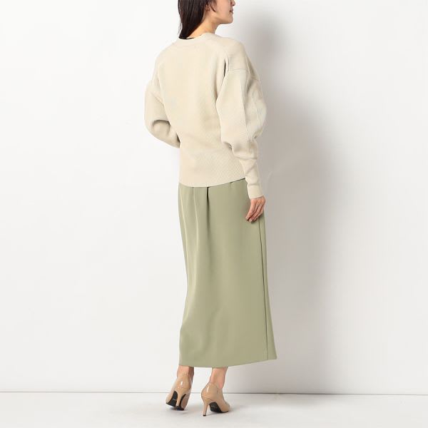 ボリュームスリーブカーディガン