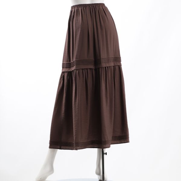 切り替えデザインギャザースカート