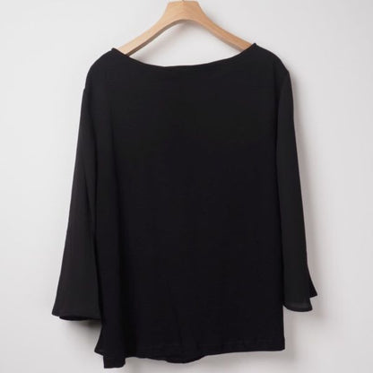 アシンメトリータックブラウス