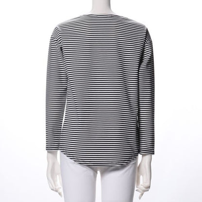 ボーダーバックテールカットソー