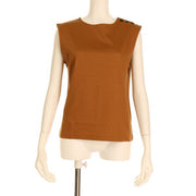 ボタンショルダーアクセントカットソー