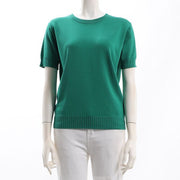 クルーネックハイゲージニット