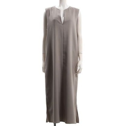 メランジ2WAYオープンフロントネックワンピース