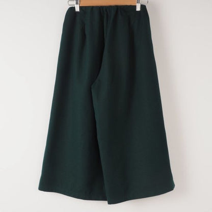 ウエストゴムフレアワイドパンツ