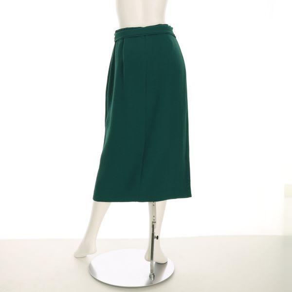 フロントスリットウエストリボンタイトスカート