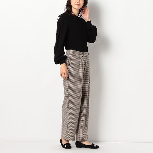 ボリュームスリーブニット