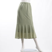 ダイヤフラワーレースマーメイドスカート