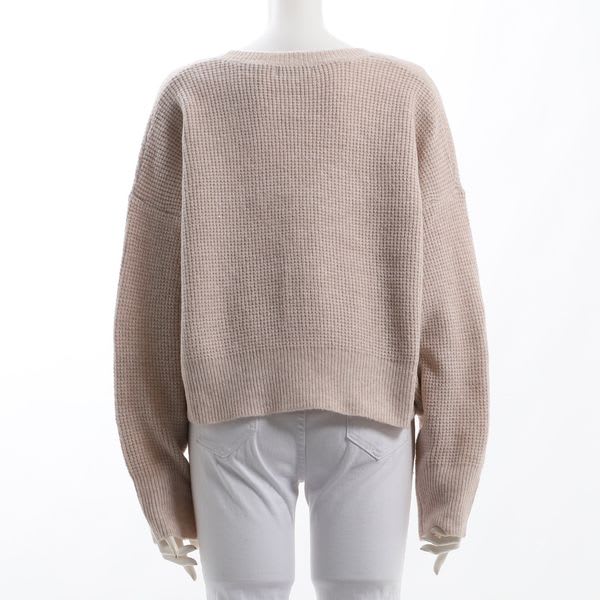 スパンコール付きニットカーディガン