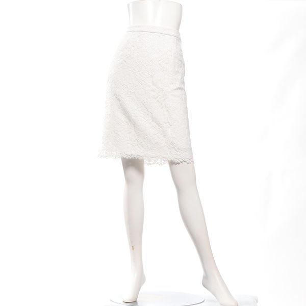 総レースタイトスカート