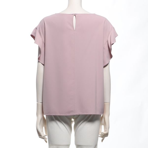 ラッフルスリーブブラウス