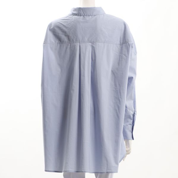 ドロップショルダー前開きシャツ