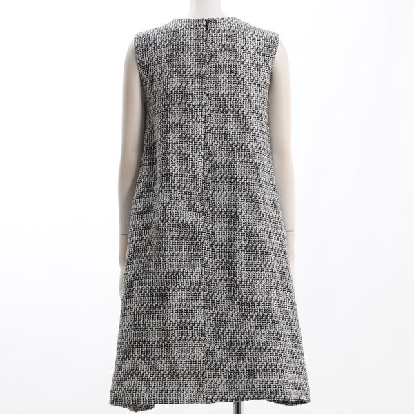 ファンシーツイードAラインワンピース