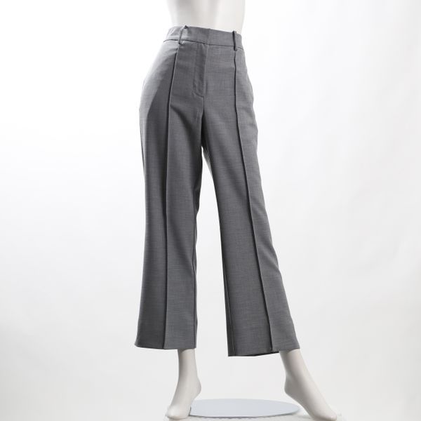 テンセルシャンブレーセンターシームストレートパンツ
