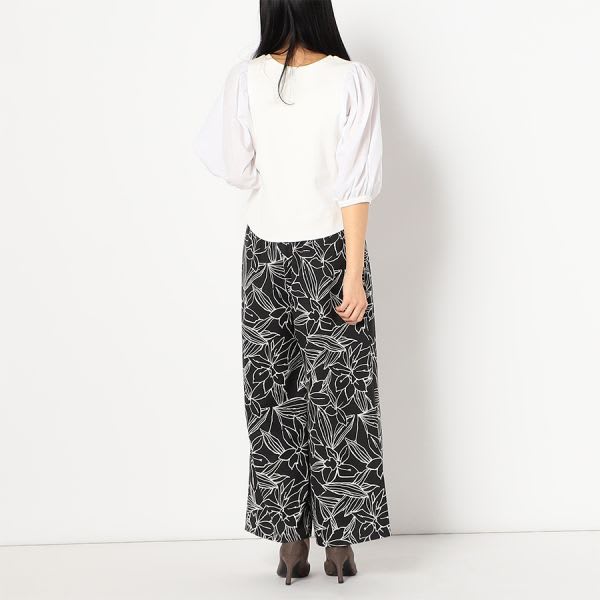 パフスリーブカットソー