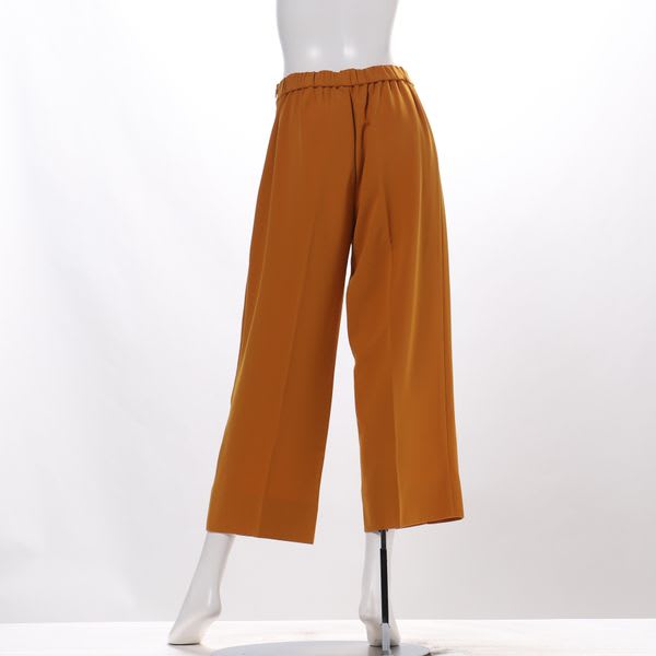 バックゴムストレートパンツ