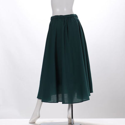 イレギュラーヘムフレアスカート