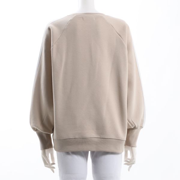 お袖ラインデザインクルーネックカットソー