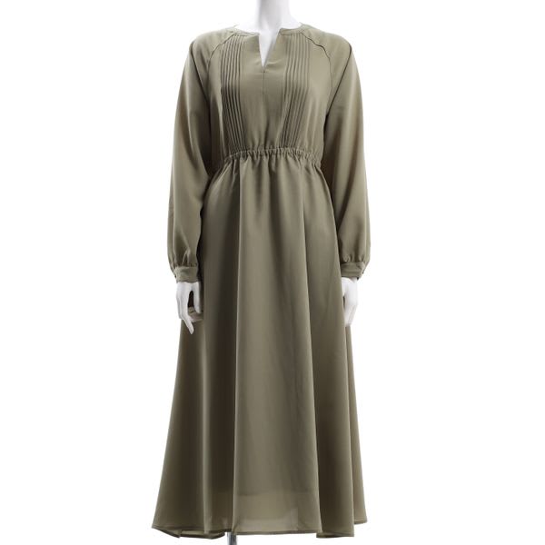 ピンタックワンピース