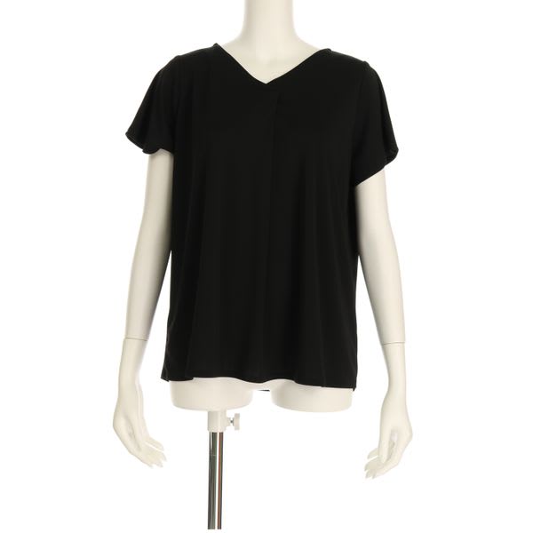 シンプルデザインVネックカットソー