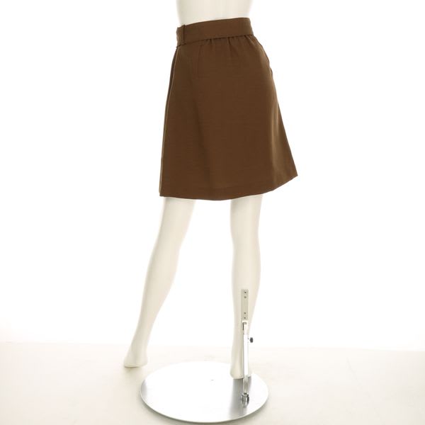 結びデザインベルト台形スカート