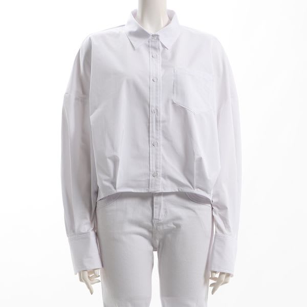 アウトポケットタックデザインシャツ