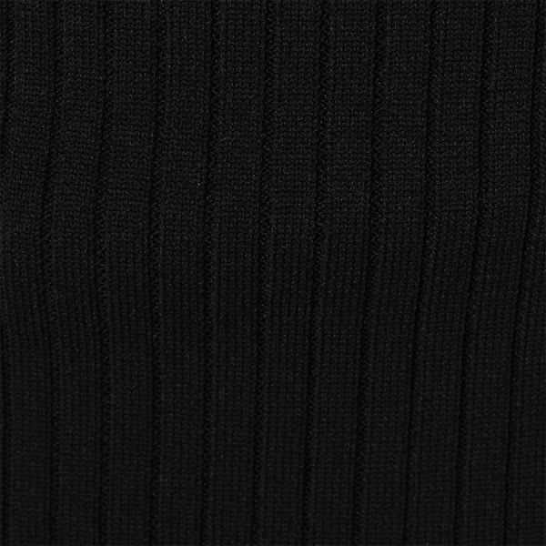 ワイドリブバックスリットニットスカート