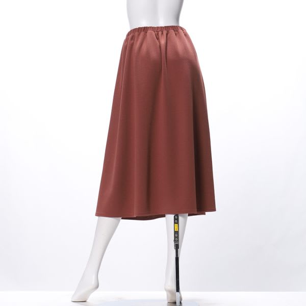 バックゴムフレアスカート