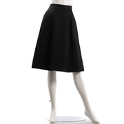 アセテートジャガードタック入りフレアスカート