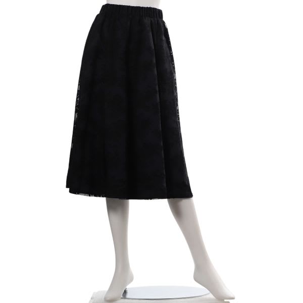 花柄ギャザースカート