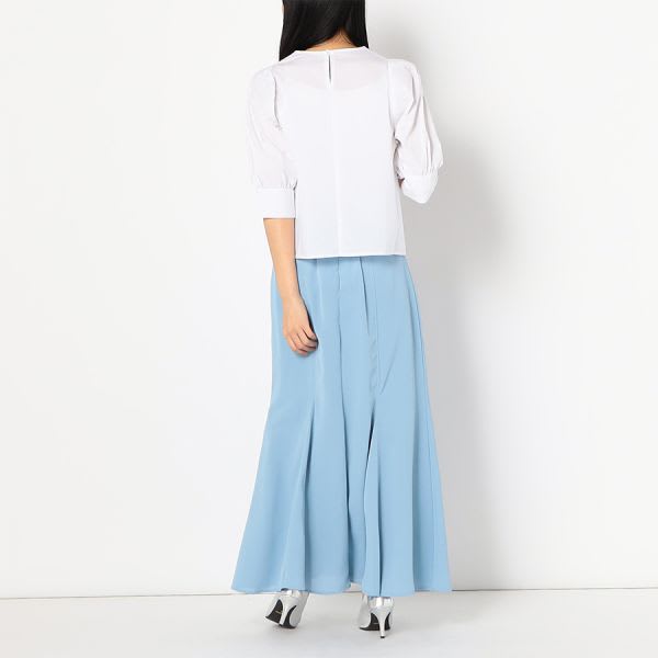 ツイードマーメイドハイウエストスカート