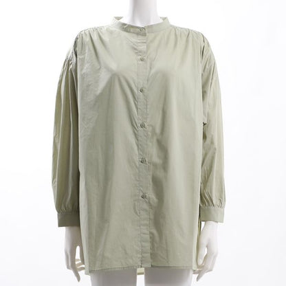 スタンドカラーブラウス