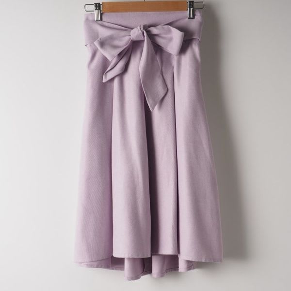 ベルト付きフィッシュテールスカート