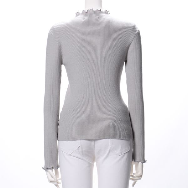 メロー加工リブニット