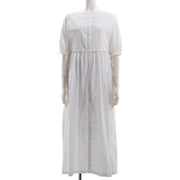 カットワークレースレイヤード風ワンピース