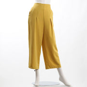 タックデザインワイドパンツ